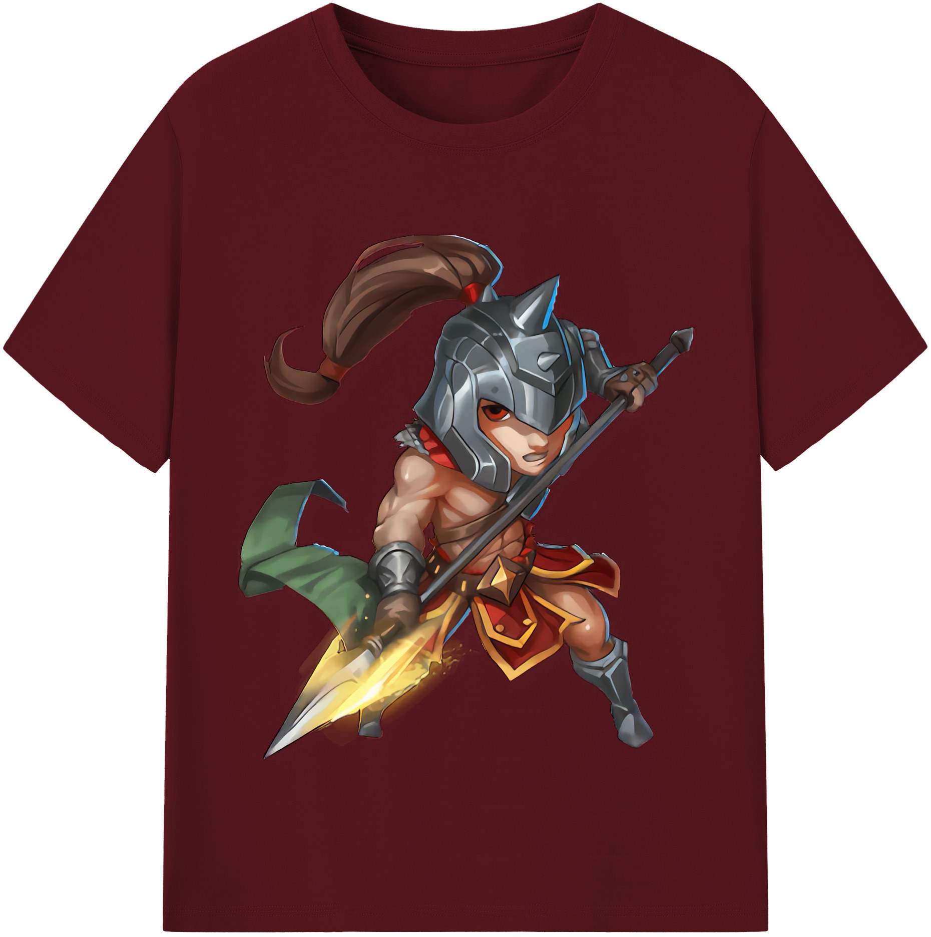 リーグ・オブ・レジェンド League of Legends LOL 綿100％半袖Tシャツ（フロントプリント）